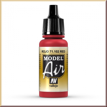 vallejo 71102 Rot, 17 ml - Bild