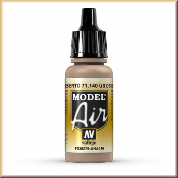 vallejo 71140 US Wüstensand, 17 ml - Bild