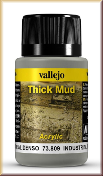 vallejo 73809 Schlamm, Industrie, 40 ml - Bild