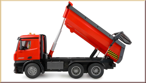 Amewi 22407 Mercedes-Benz Arocs Lizenz-LKW Kipper RTR rot - Bild 2