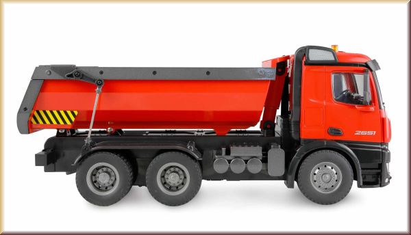 Amewi 22407 Mercedes-Benz Arocs Lizenz-LKW Kipper RTR rot - Bild 3