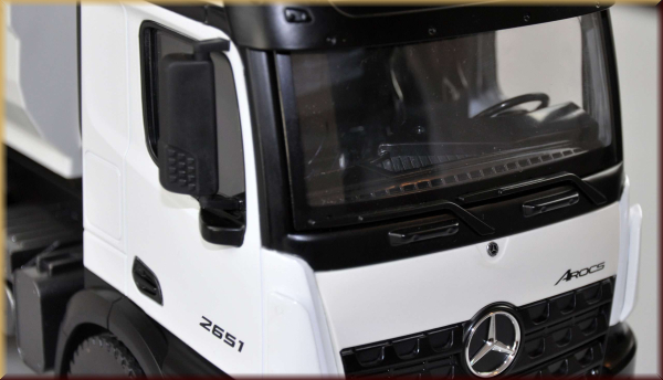 Amewi 22413 Mercedes-Benz Arocs LKW Kipper PRO Metall RTR weiß - Bild 3