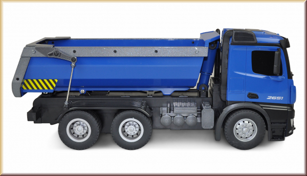 Amewi 22537 Mercedes-Benz Arocs Lizenz LKW Kipper RTR blau - Bild 2