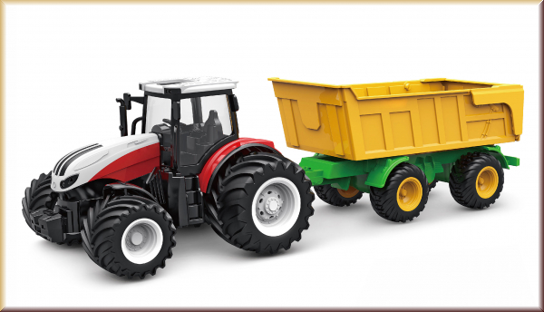 Amewi 22600 RC Traktor mit Kippanhänger 1:24 RTR - Bild