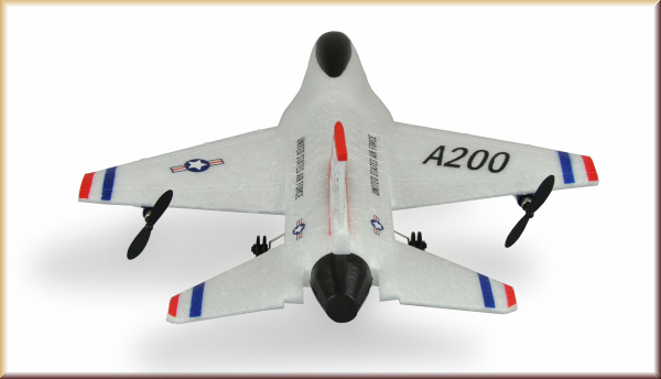 Amewi 24088 F16B Flugzeug mit Gyro 2-Kanal 290mm RTF - Bild 2