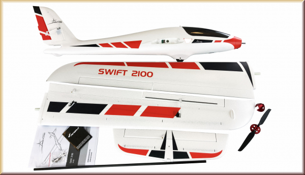 Amewi 24135 AMXPlanes Swift 2100 Motorsegler EPO PNP - Bild 1