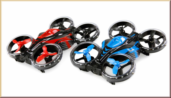 Amewi 25344 FightStar Battle Drone Set RTF rot & blau - Bild