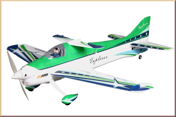 D-Power DPFMS074P-REF FMS F3A Explorer PNP - 102 cm - Combo incl. Reflex - Bild