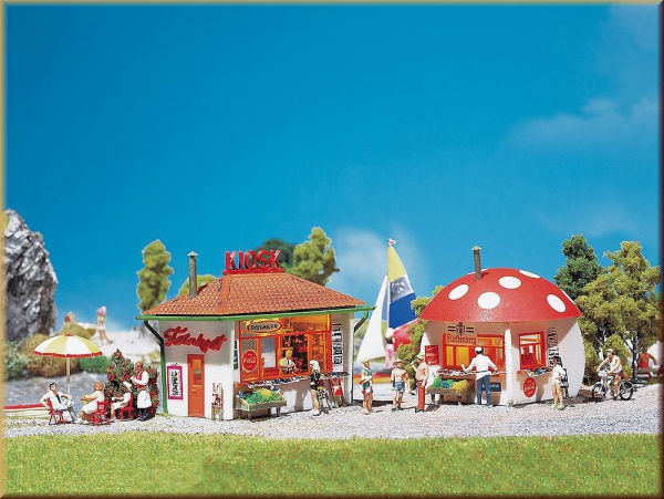Faller 120135 Kiosk und Pilzkiosk - Bild