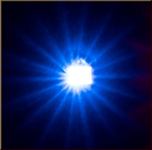 Faller 163742 5 selbstblinkende LEDs, blau - Bild