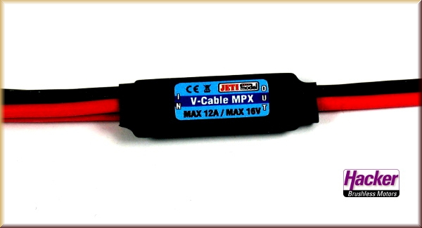 Hacker 22985487 JETImodel V-Kabel MPX - Bild