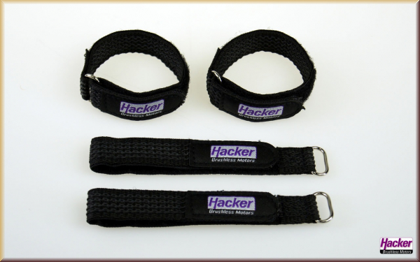 Hacker 28884020 Klettband-Gurt gummiert 15x20 - Bild