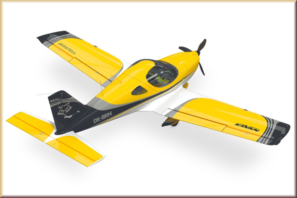 Kavan KAV02.8079 KAVAN Bristell B23 1600mm ARF - Gelb - Bild 1