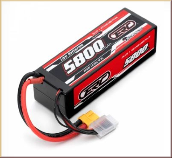Minicars SW256410 Li-Po Battery 4S 14,8V 5800mAh 110C Hard XT60-Conn - Bild