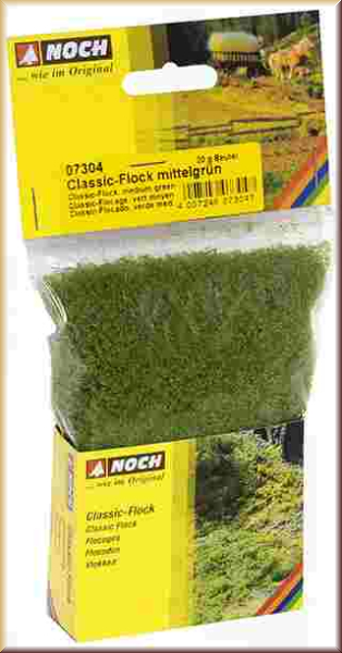 Noch 07304 Classic-Flock, mittelgrün - Bild 1