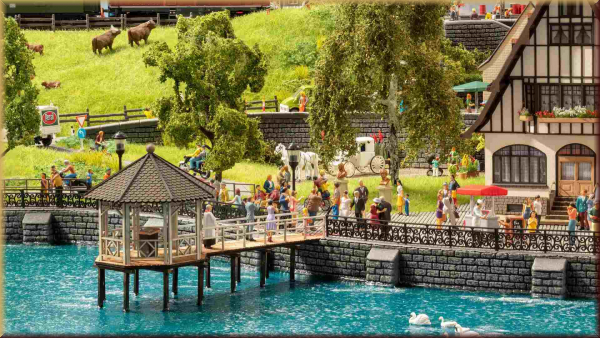 Noch 14264 H0 Event-Pavillon Fischersteg - Bild 1