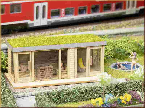 Noch 14397 H0 L-C Sauna mit Ausblick - Bild