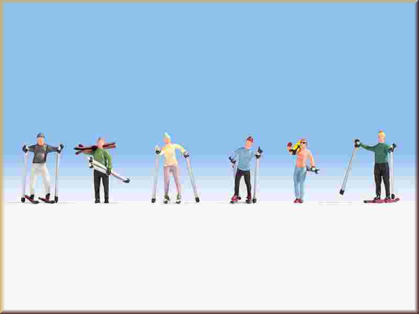 Noch 15827 H0 Skifahrer - Bild