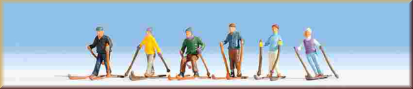 Noch 15828 H0 Skifahrer - Bild