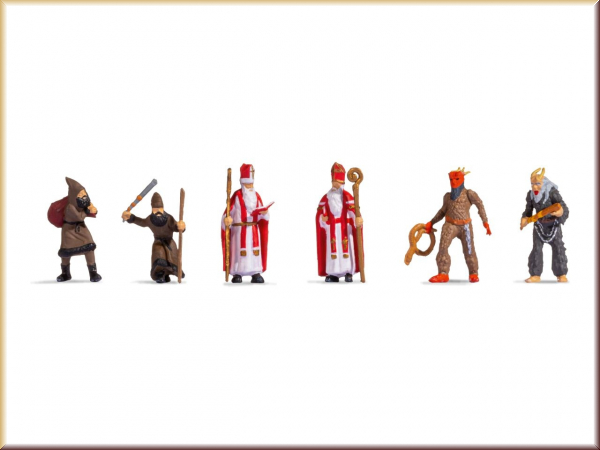 Noch 15929 H0 Nikolaus m.Knecht Ruprecht - Bild