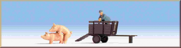 Noch 16656 HO Schweinetransport - Bild