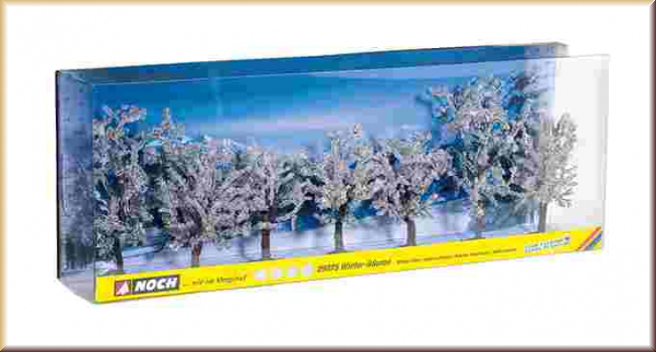 Noch 25075 H0/Z Winterbäume, 7 Stück - Bild
