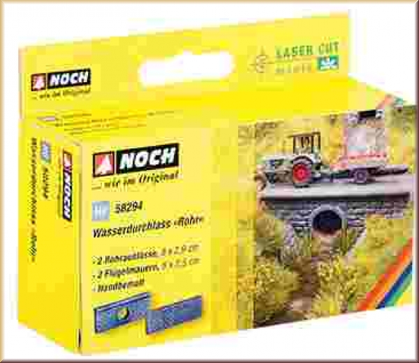 Noch 58294 H0 Wasserdurchlass  Rohr - Bild 1