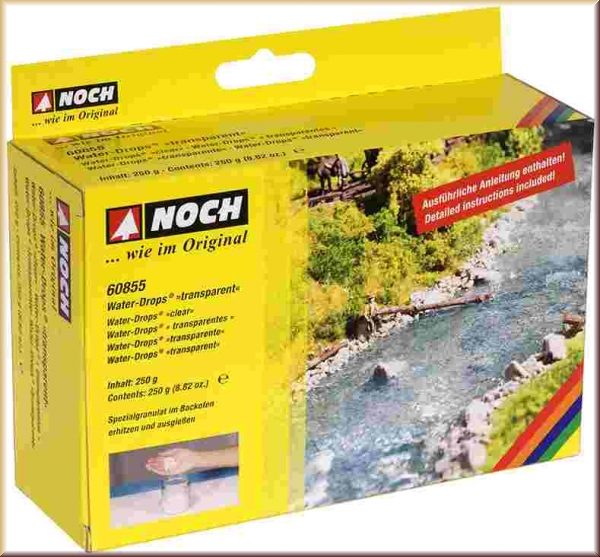 Noch 60855 Water-Drops  transparent - Bild