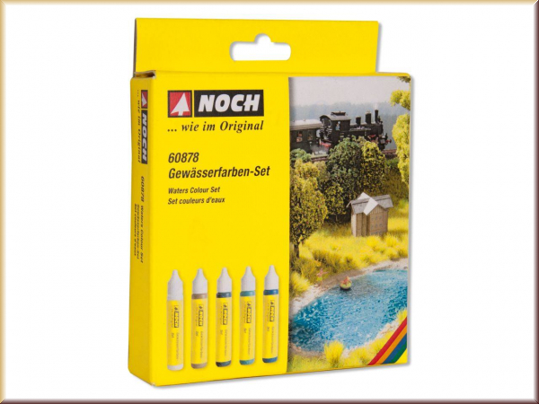 Noch 60878 Gewässerfarben-Set - Bild