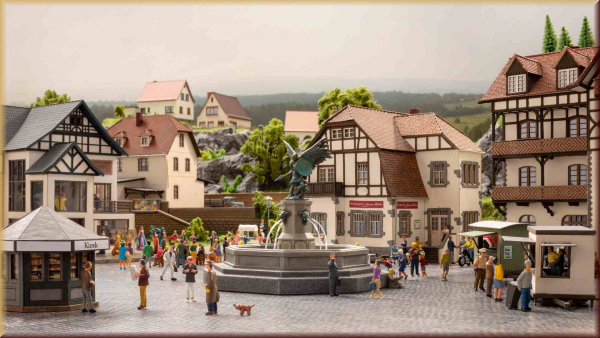 Noch 66455 H0 Stadtbrunnen - Bild