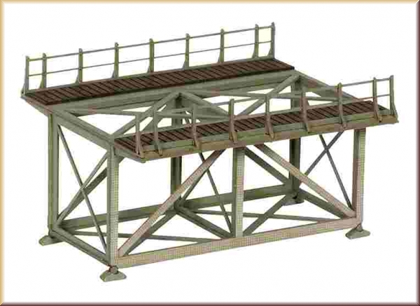 Noch 67023 H0 L-C Vorfluter-Brücke 9 cm - Bild