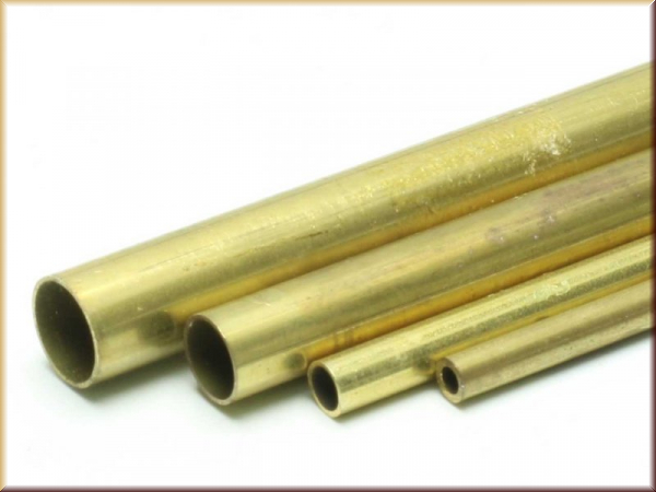 Pichler-extron 15128 Messingrohr 6 x 5 mm / 1000mm - Bild