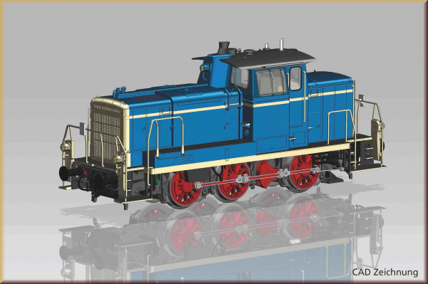 Piko 52832 Diesellok BR 360 DB AG blaubeige V + DSS PluX22 - Bild