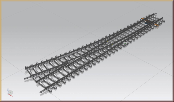 Piko 55171 Weiche WR mit Betonschwellen - Bild
