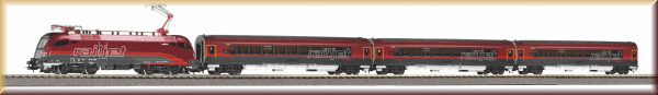 Piko 57178 S-Set E-Lok Railjet ÖBB A-Gleis & B V - Bild