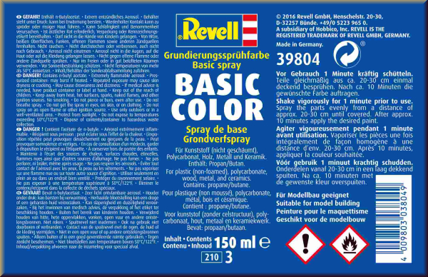 Revell 39804 Basic-Color, Grundierungsspra - Bild 1
