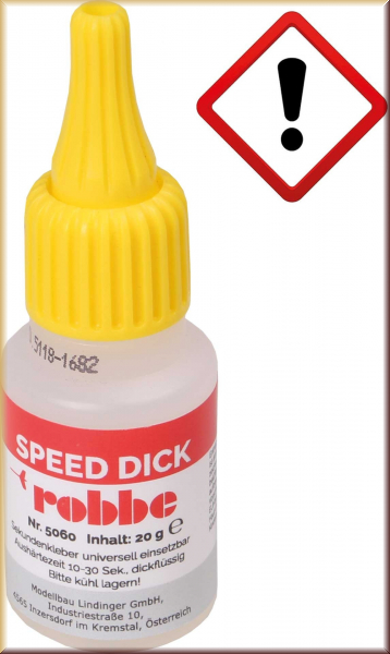 Robbe 5060 Robbe Modellsport SPEED EXTRA DICKFLÜSSIG 20G SEKU - Bild