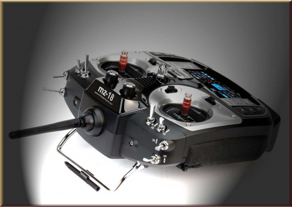 Robbe S1005.77 GRAUPNER MZ-18 HOTT EINZELSENDER 2,4Ghz FERNSTEUER - Bild 1