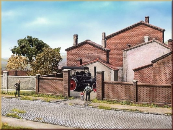 Spörle Formen 7033 7033 - Silikonform Relief-Fassade für Hintergrundg - Bild