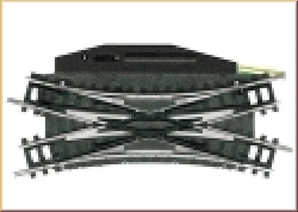 Trix 14968 Elektrom.Doppelkreuz.weiche R - Bild