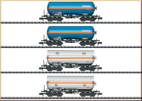 Trix 15538 Kesselwagen-Set EVA/WACKER - Bild