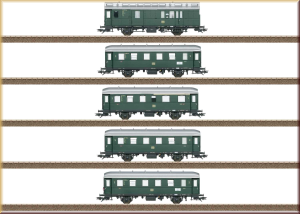 Trix 23225 Reisezugwagen-Set DB - Bild