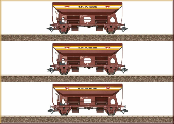 Trix 24142 Selbstentladewagen-Set Wiebe - Bild