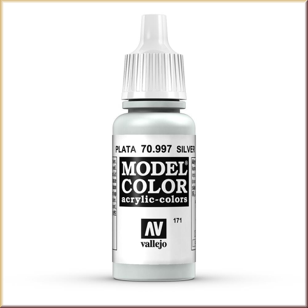 vallejo 70997 Silber, Metallic, 17 ml - Bild