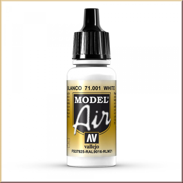 vallejo 71001 Weiß, 17 ml - Bild