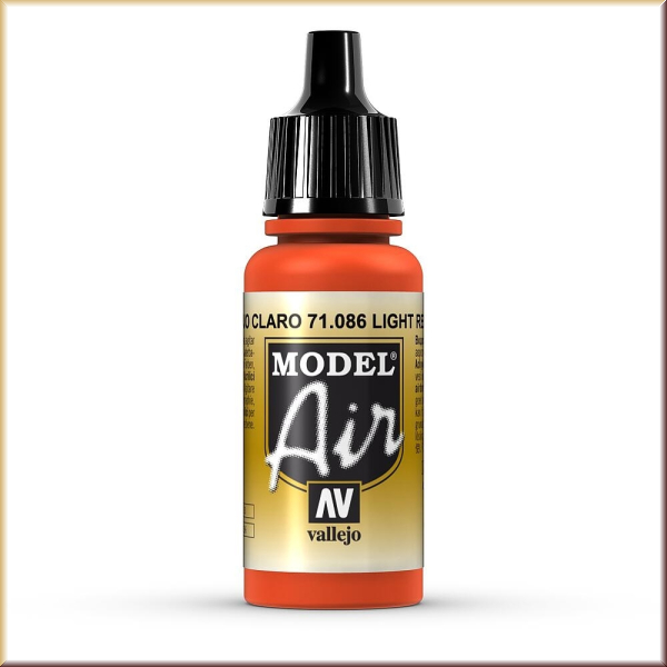 vallejo 71086 Lichtrot, 17 ml - Bild