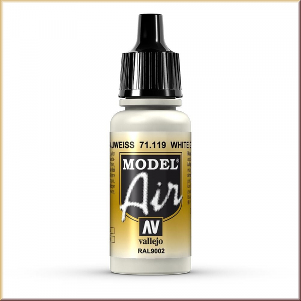 vallejo 71119 Weißgrau, 17 ml - Bild