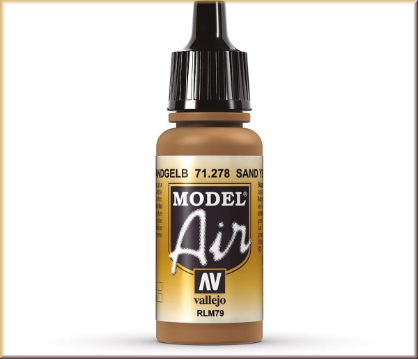 vallejo 71278 Sand-Gelb, RLM 79, 17 ml - Bild