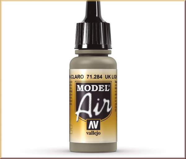 vallejo 71284 Heller Schlamm, UK, 17 ml - Bild