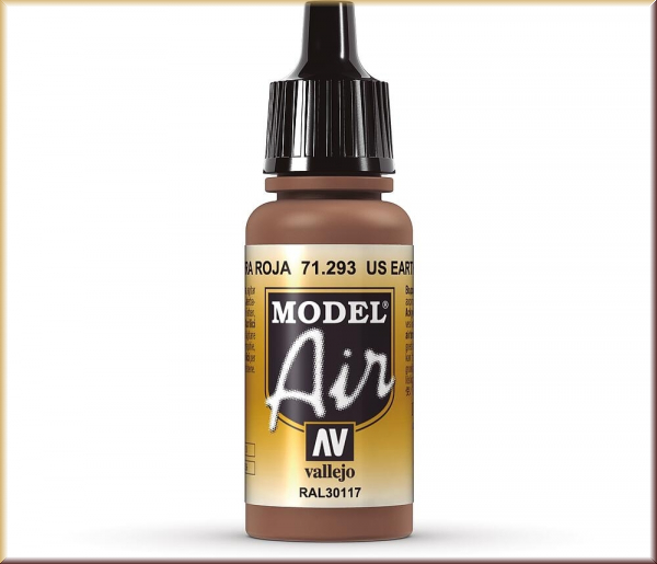 vallejo 71293 Erd-Rot, US, 17 ml - Bild